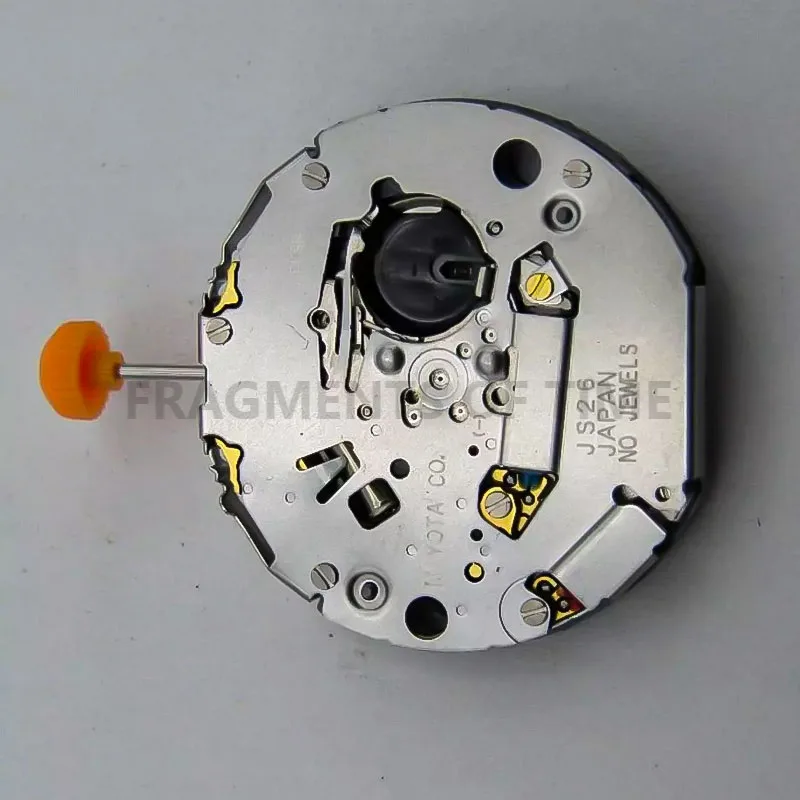 New JS26 Watch Movement Genuine Quartz Mouvement Automatic Movement 6 Hands Date At 3:00 Watch Parts