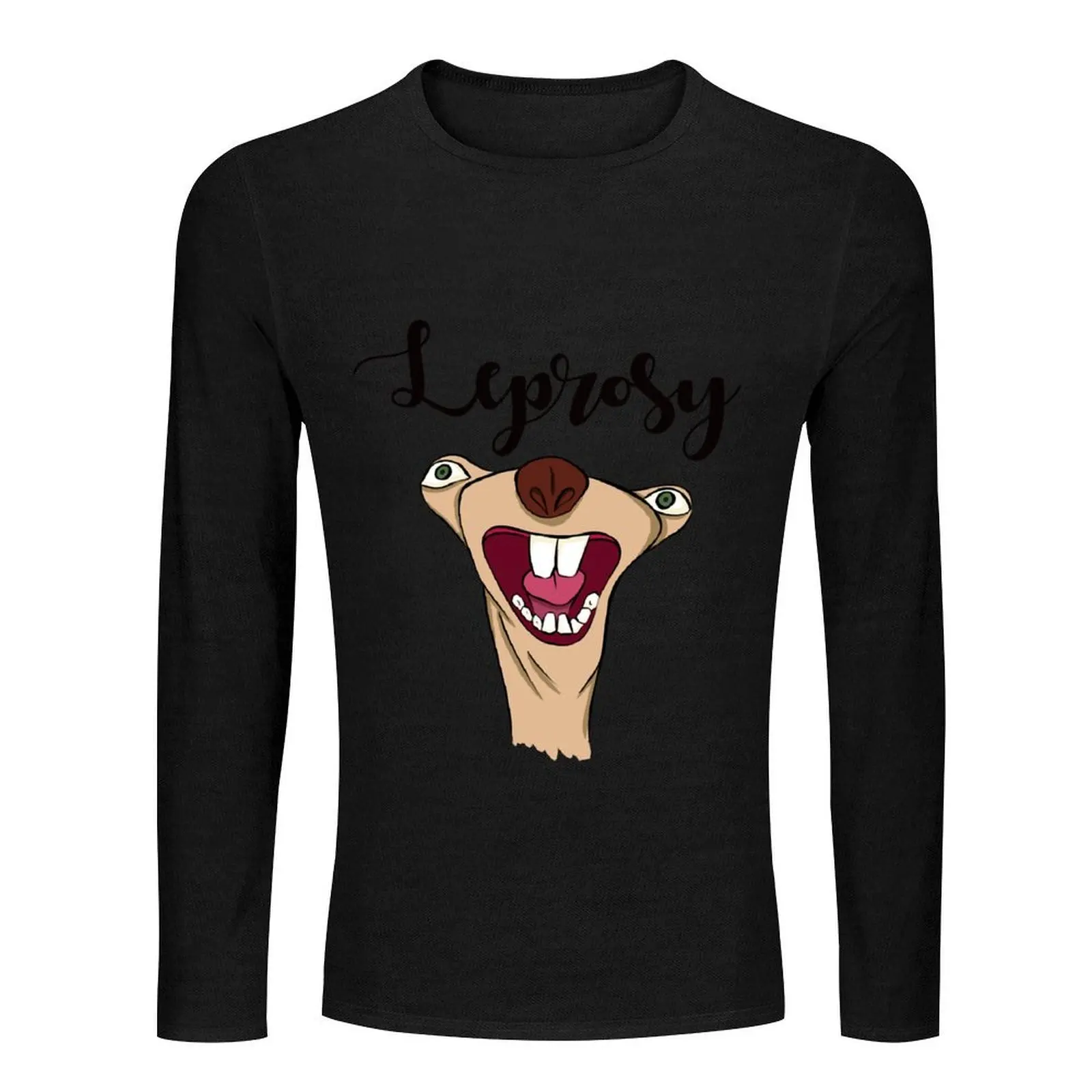 Sid the sloth Leprosy Long T-Shirt vintage t shirt blank t shirts quick drying t-shirt Blouse t shirts for men