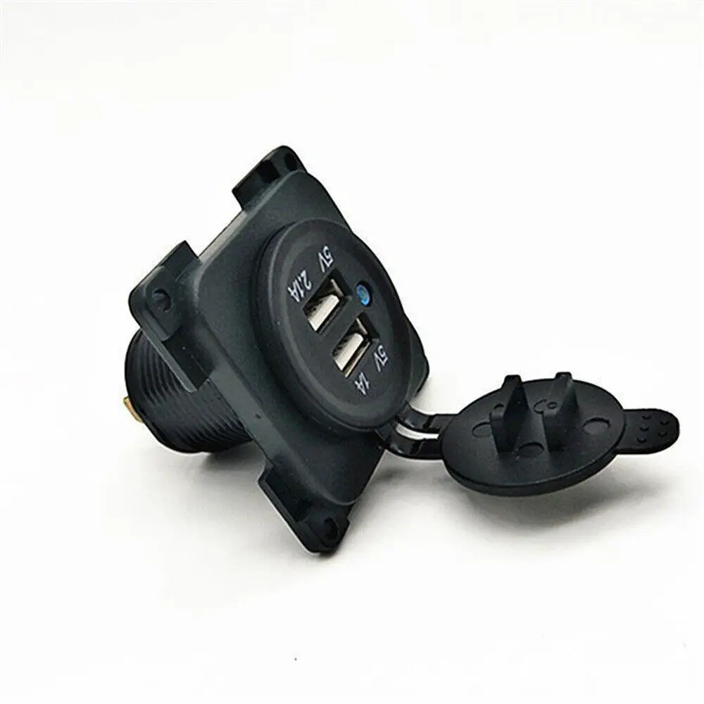 12V CBE C-Line Dual Double USB Socket Module Charger Campervan Caravan Motorhome Car Equipment Charging Units Part