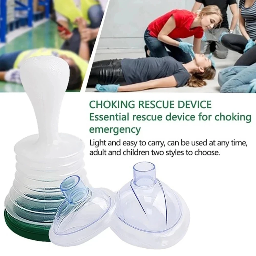 3pcs breathing trainer portable first aid suffocation device for adults and children home outdoor suffocation rescue device