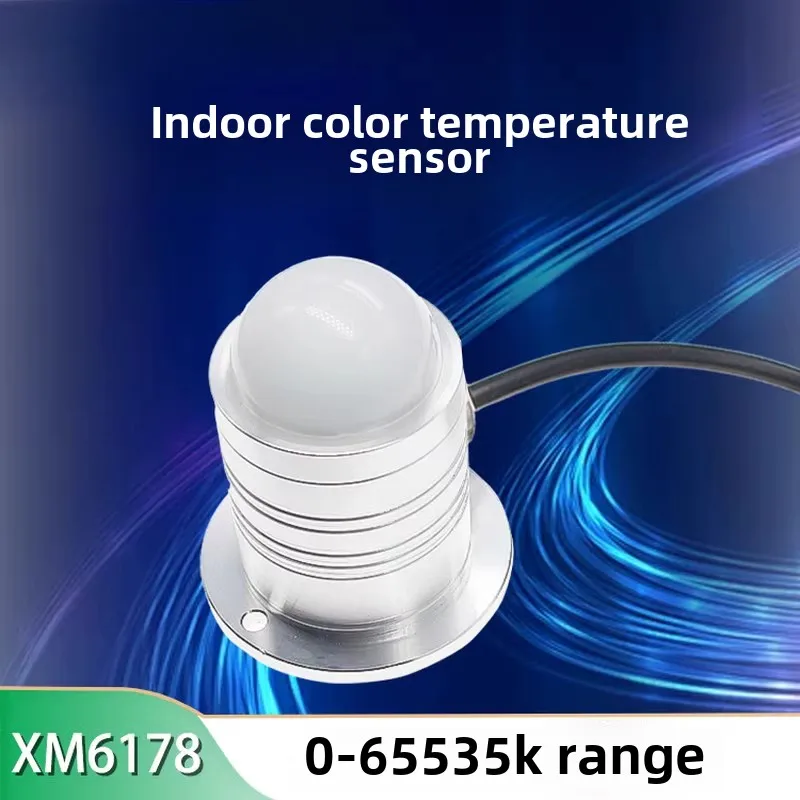 Color Temperature Sensor RS485 High Precision Transmitter Color Temperature Meter