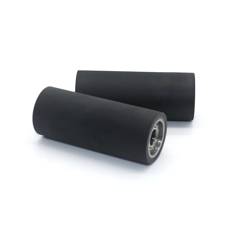 Glue-coated pulley with bearings 686ZZ polyurethane rubber roller TPU roller 6 * 20 * 49mm