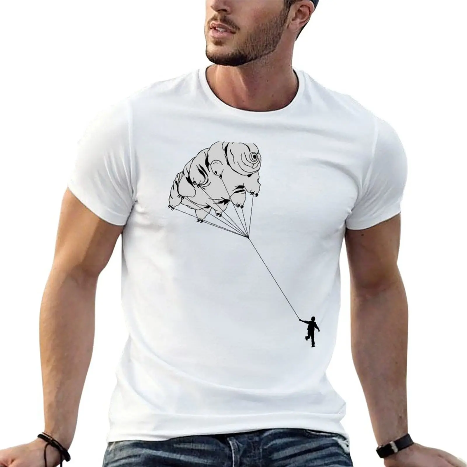 Tardigrade Kite T-Shirt basketball graphic tees custom t shirt compression shirt men