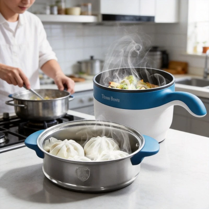 

Vehicle mounted electric wok 24V truck specific multifunctional electric cooker for stir frying noodles stewing and rice cooking