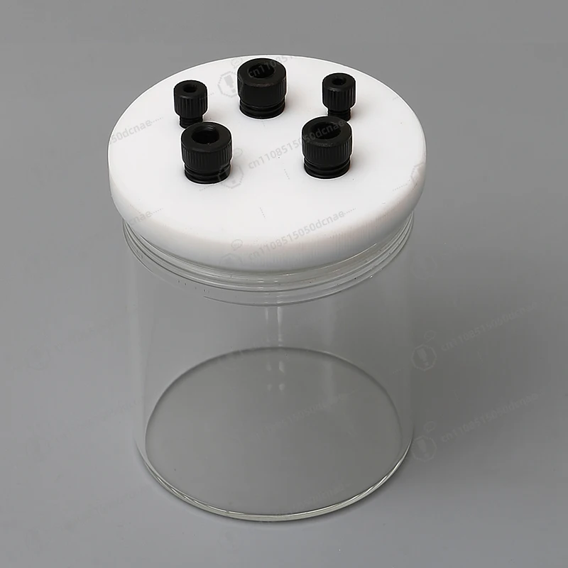 H Type Electrochemical Electrolytic Cell 50mL 100mL 150mL 200mL Three Electrode Two Pore for Lab