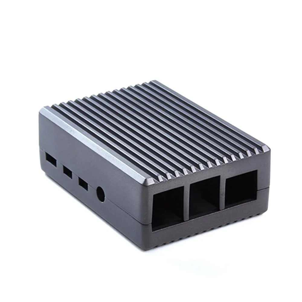 4B heat dissipation shell metal 4th generation shell pi4 main board aluminum alloy protective shell accessories