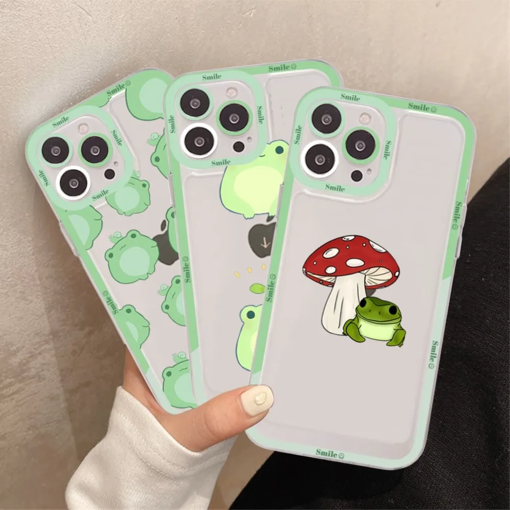 Cartoon Frog Phone Case For Samsung A 10 20 30 70 13 21 32 72 22 51 52 53 71 73 32 4g 32 5g Fundas