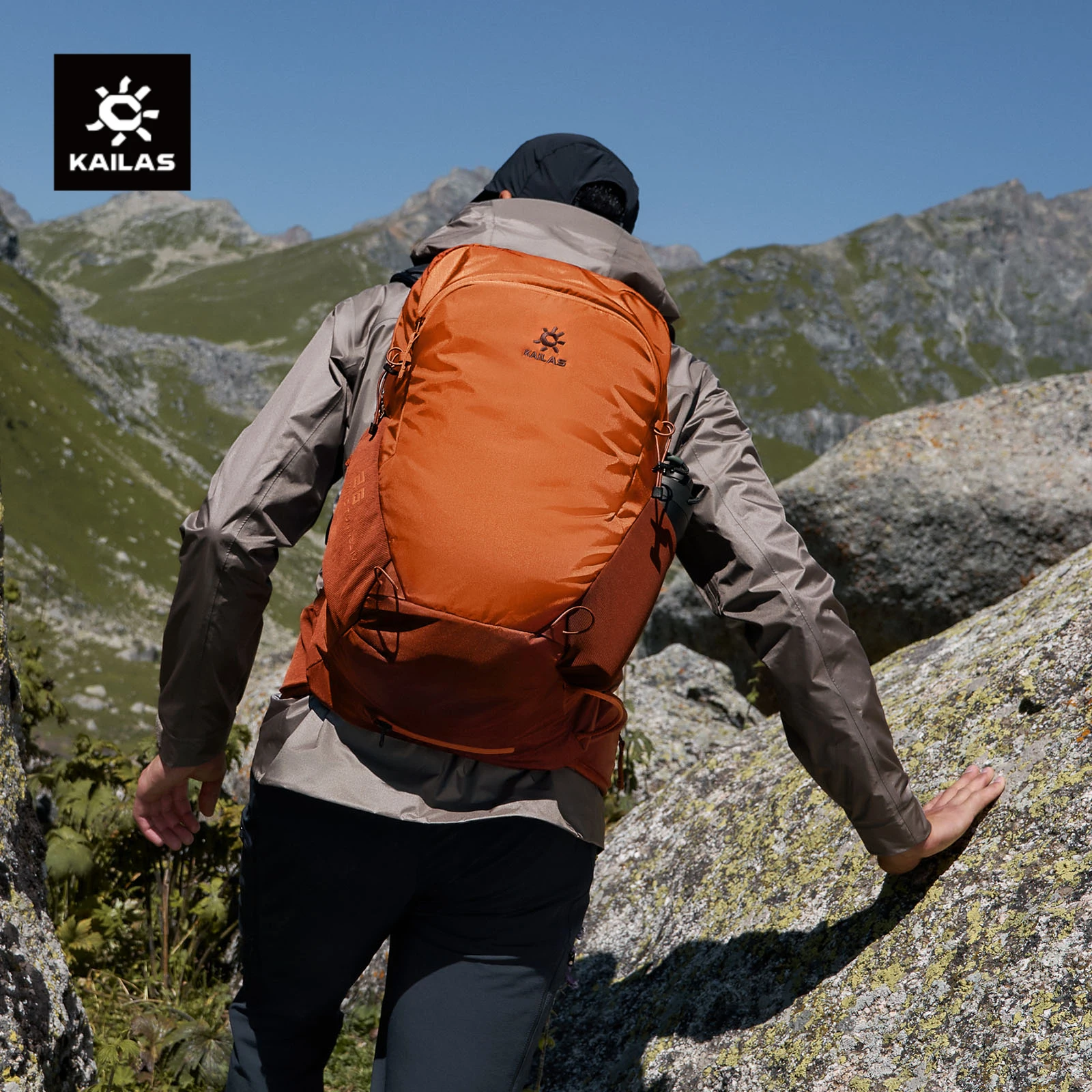 

KAILAS 2026 Wind Tunnel IV 26L Lightweight and abrasion-resistant backpack With Rain cover For Hiking KA2653010