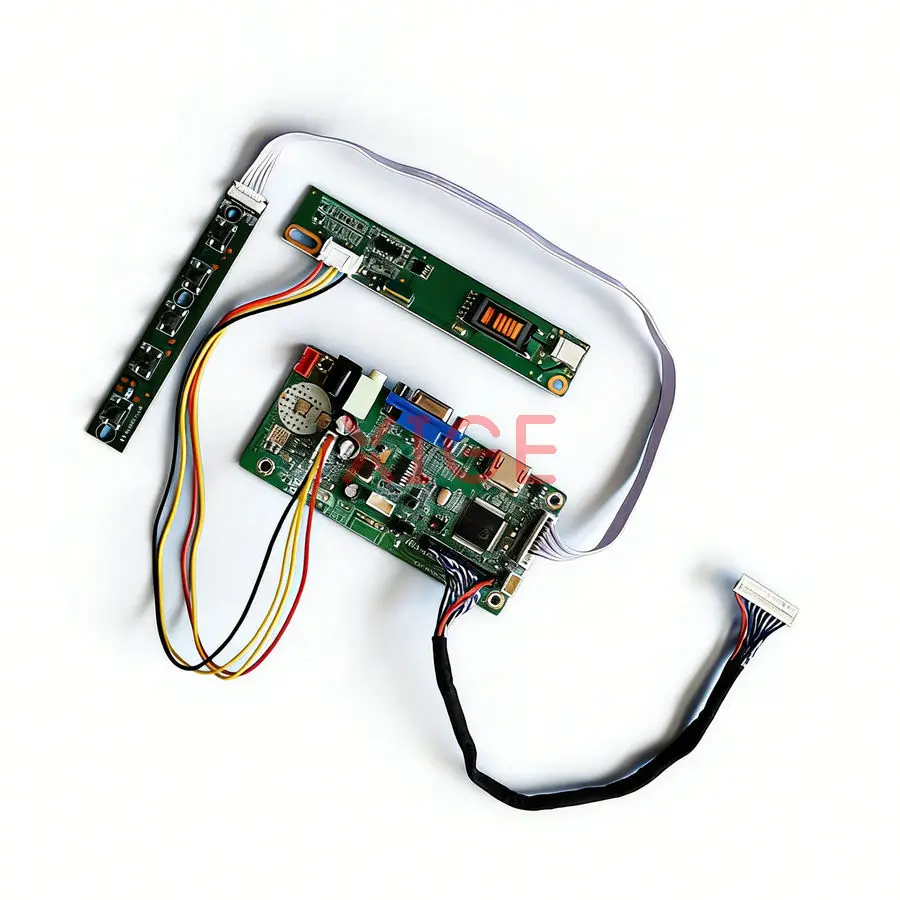 

Плата контроллера привода дисплея подходит для LTN160AT01 LTN160AT02 LTN156AT01 N156B3 VGA + HDMI 1366x768 1366*768 30-контактный комплект LVDS 1-CCFL DIY