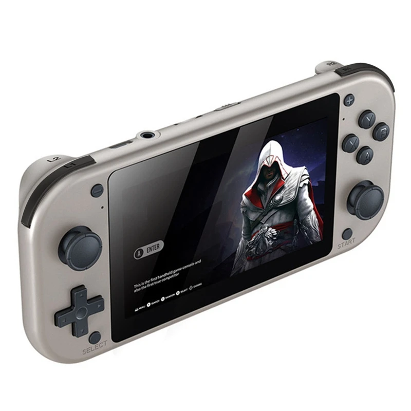 M17 Handheld Game Console 4.3 Inche Lcd Display Quad-Core Cortex-A7 Upto1.2Ghz 25 Kinds Of Classic Simulators Play-128G Reusable