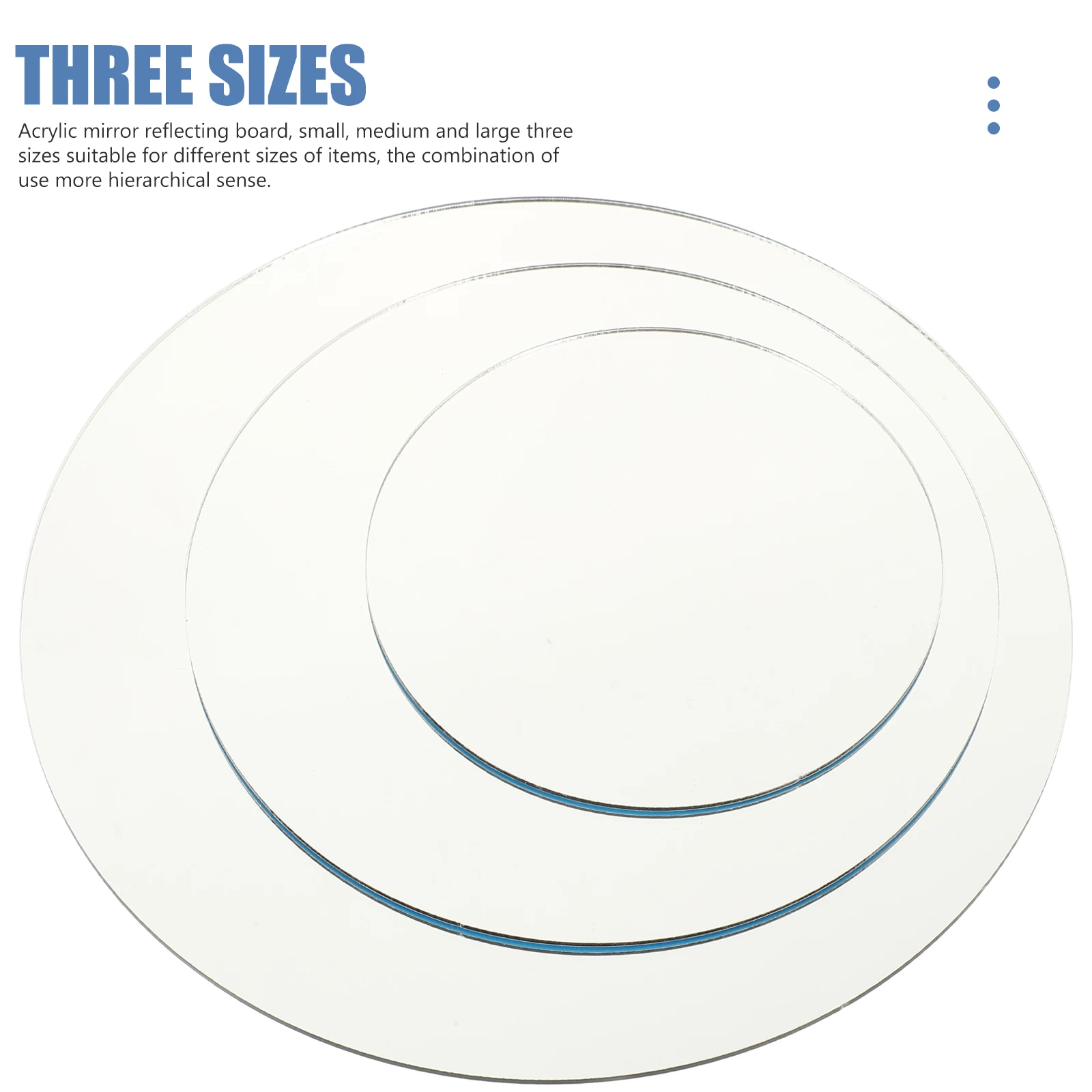 

Acrylic Mirror Reflective Board for Jewelry Photography Props Small Medium Large Sizes Smooth Durable Clear