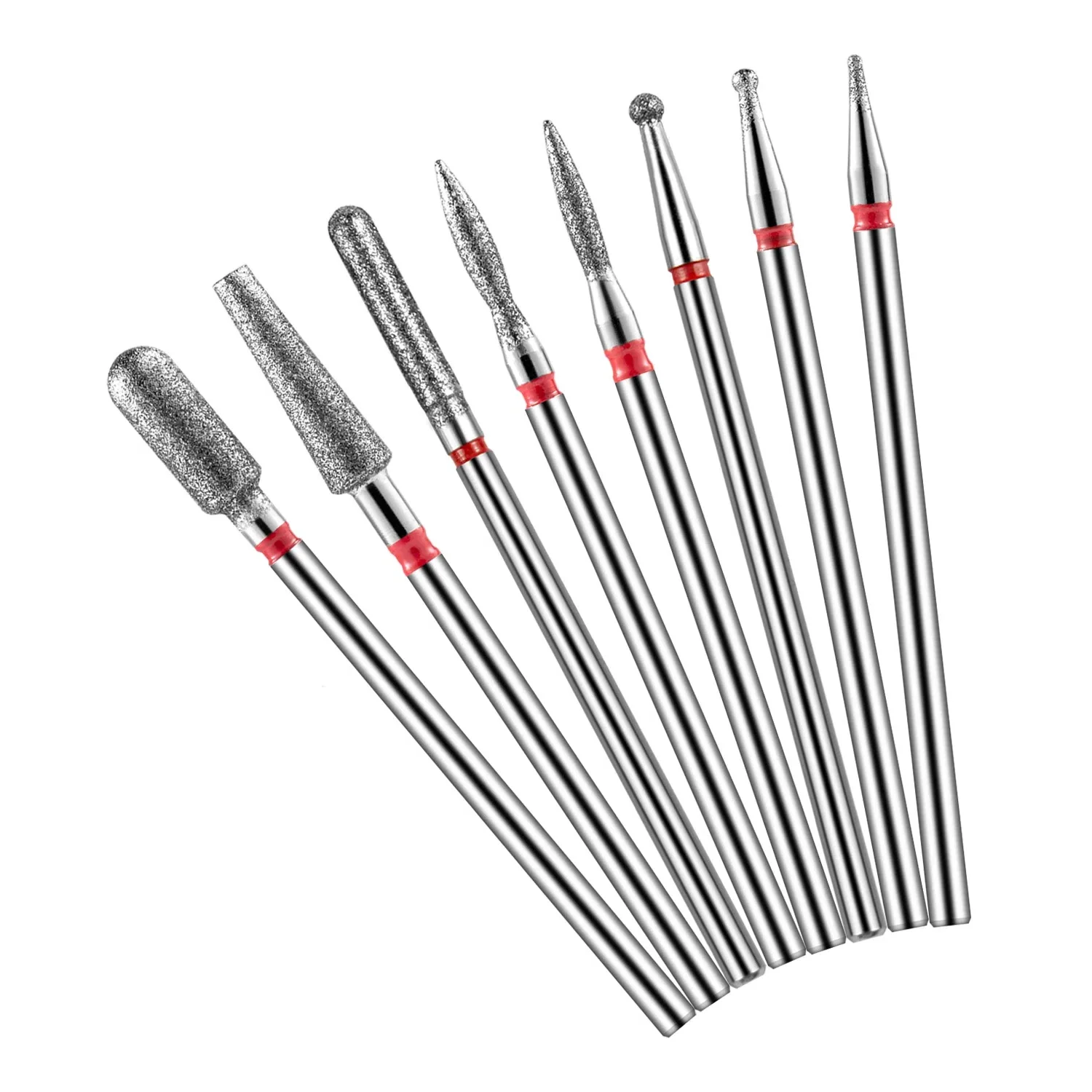 Diamond Nail Drill Bit Set, Fresas Elétricas para Manicure, Cutícula Limpa, Acessórios de Broca, 1 Pc