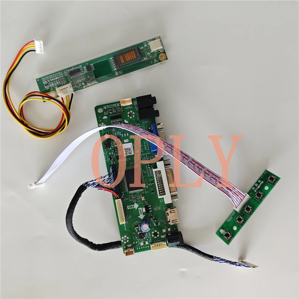

Плата контроллера для LP141WX1 LP141WX1-TLA2 14,1 "M.NT68676 HDMI-совместимый DVI LG DIY VGA 1280X800 30-контактный LVDS светодиодный комплект монитора
