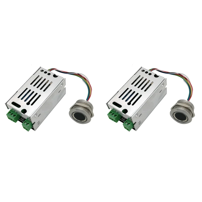 

Плата управления отпечатками пальцев A02M-2X K215+R503 с нормально открытым реле и самоблокировкой для контроля доступа к дверям мотоциклов и автомобилей