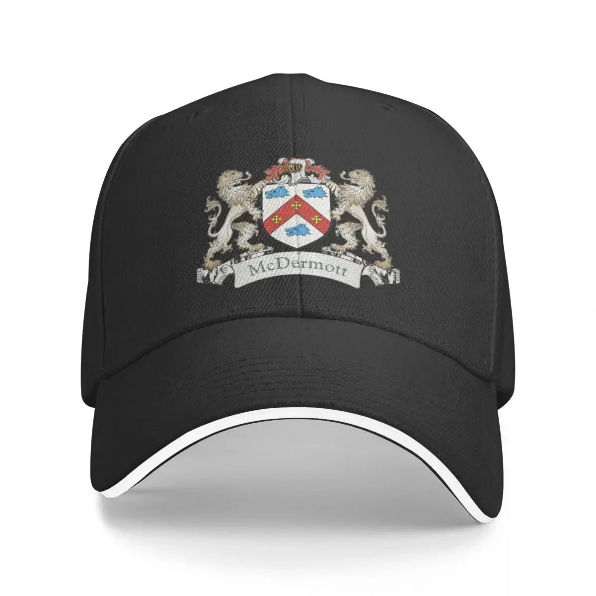 

McDermott Coat of Arms Baseball Cap Beach Outing hard hat Mens Caps Women's