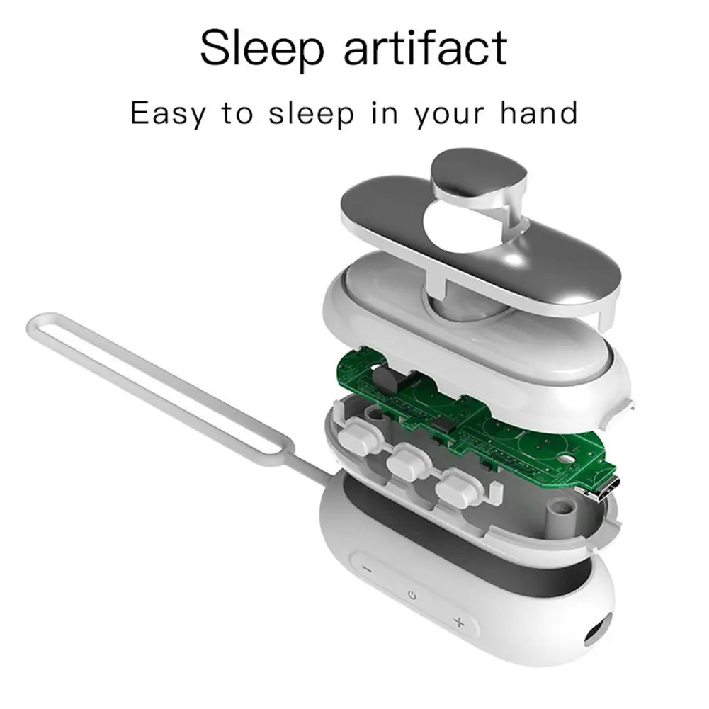 Intelligent Anxiety Relief Sleep Apparatus Portable Pulse Calming Sleep Therapeutic Apparatus Home Use Hand Held Sleep Aid