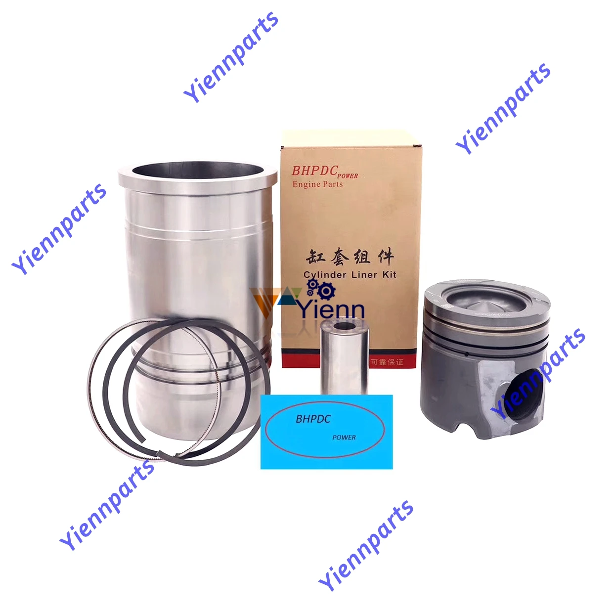 FOR VMAN CE12A CE12B Engine Piston Liner Kit 628DA1004101A Fits bokuk bvm-320 GENERATOR CE12 Serial Diesel engine Spare Parts