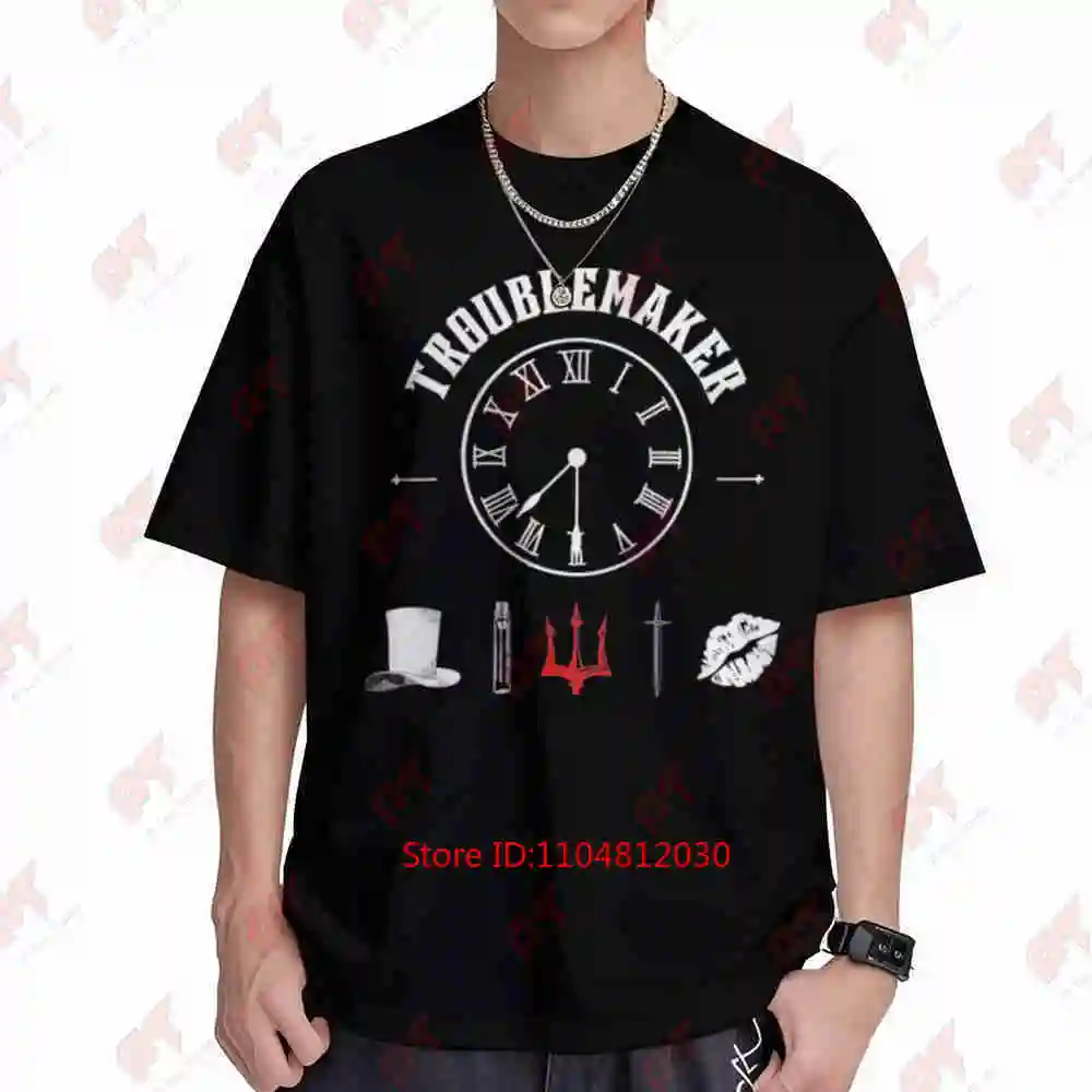 Blood On The Clocktower Troublemaker Board Game Short Sleeve Tee 100% Cotton T-Shirt