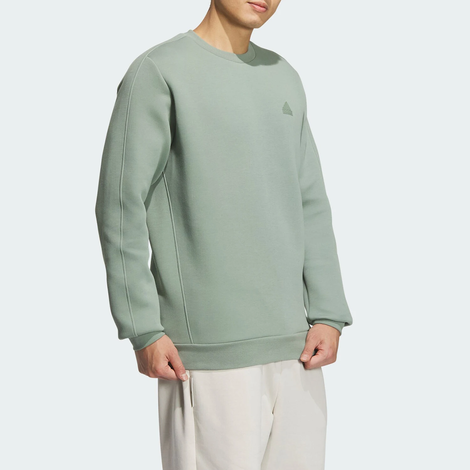 

Adidas genuine genuine FUSLT CREW Men's Sports Casual Sweatshirt JE8636