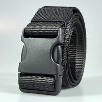 Metalless belt men's tactical nylon belt youth outdoor training military training pants belt