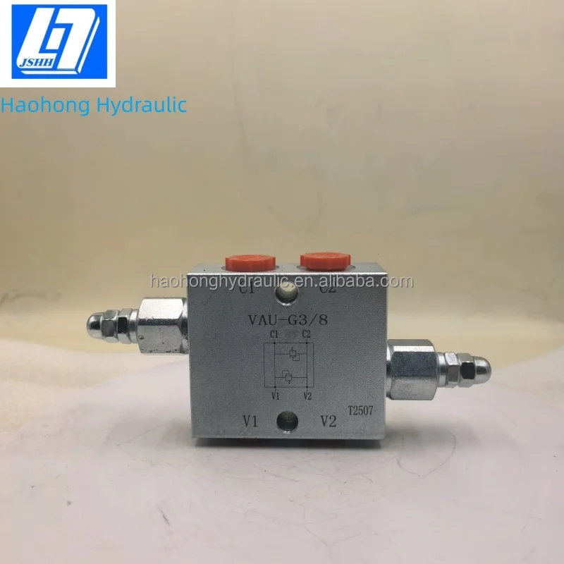 

VAU DE G3/8 Dual Cross-Over Relief Hydraulic Valves Product