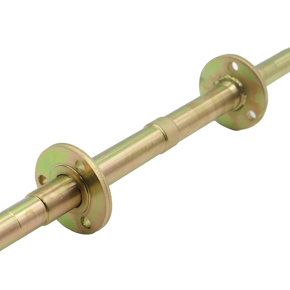 540mm Rear Axle Assembly With Sprocket Brake Disc Hub For DIY 49cc 50cc 2-stroke Kids Mini ATV Go Kart Quad Bike Parts