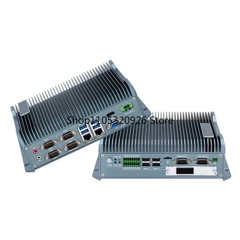 Embedded industrial computer Industrial computer Multi-expansion interface Gigabit network port Customized fanless mini computer