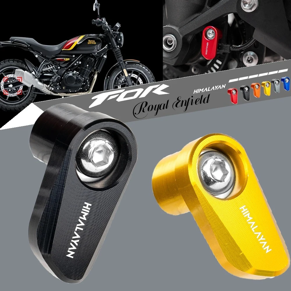 CNC Rueda trasera ABS-Sensor 1906 Cubier für Royal Enfield Himalaya 411 450 Classic 650 350 Motocicleta Himalaya 411 450