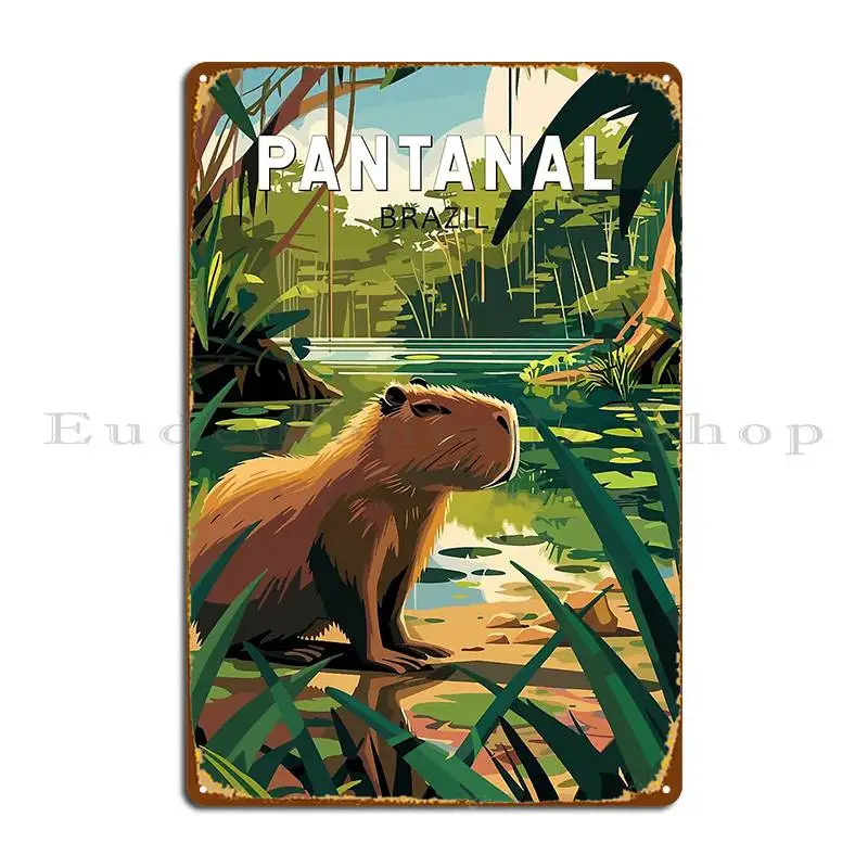 Brasil Travel Art Tin Sign Poster, Panamá Poster, Vintage Metal Sign, Placas engraçadas, Design, Club Design
