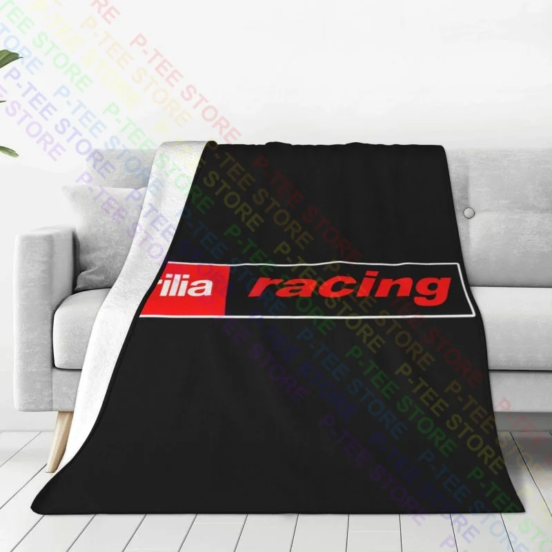 Aprilia Racing Style Motorcycle Printed In 6 Blanket High Bedspread Comfortable Bedding Throws For Sofa Bedroom