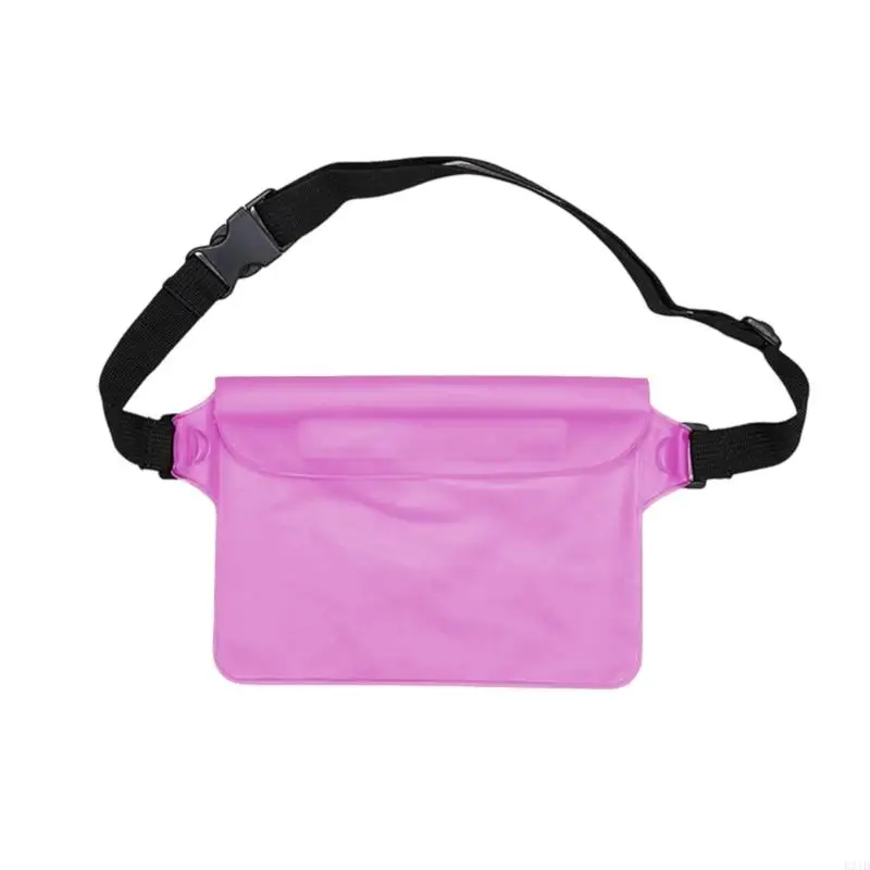 Underwater Phone Waterproof Waist Adjustable Strap Swimming Dry Bag For Hiking Swimming Enduring
