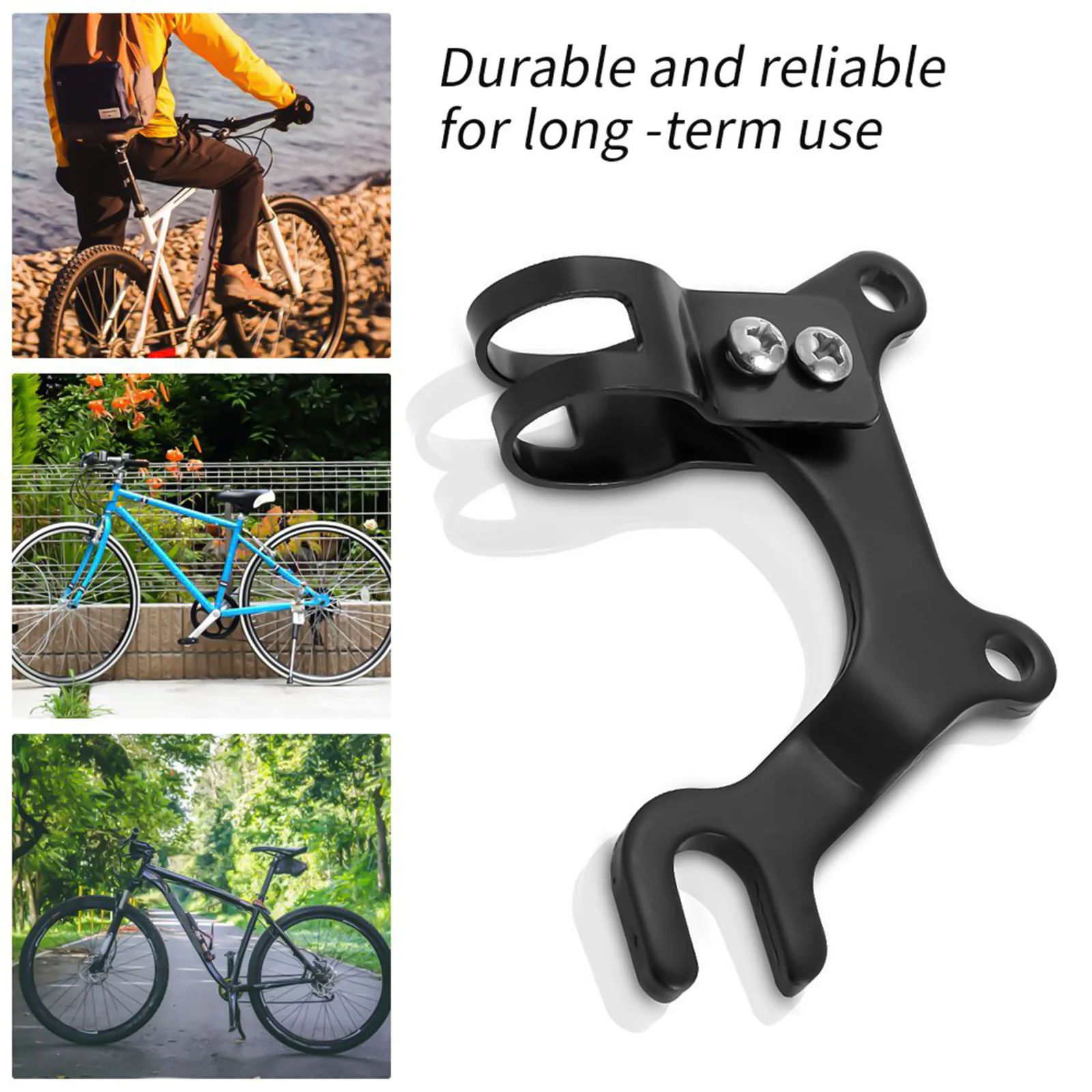 Soporte conversión freno disco aluminio – Kit montaje bicicleta - imagen 3