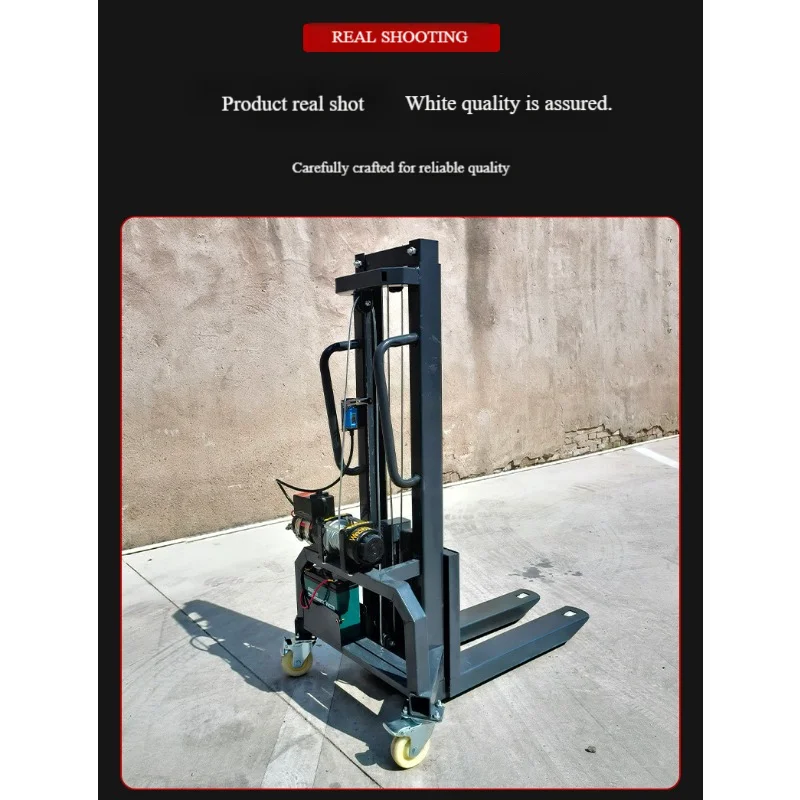 

Detachable Forklift Small Loader For Lighting Equipment Handling Aviation Box Loading Unloading Electric Lift Trolley