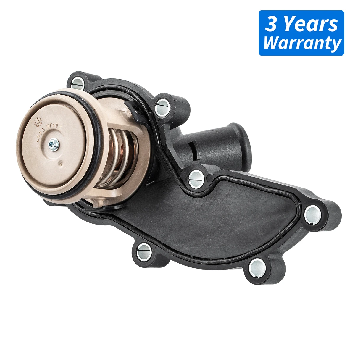Termostat płynu chłodzącego silnik 06E 121111 G,06E 121111 H,06E 121111 D Do AUDI A4 B7 3.2 2005-09,A6 C6 2.4/3.2 2004-09,A8L D3 3.2 2005-10