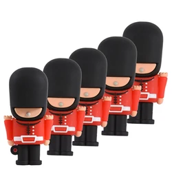 JASTER New Hot USB Flash Drive Pendrive Handsome British Guard Cartoon Pen Drive 16G 32G 64GB Usb 2.0 Memory Stick USB stick