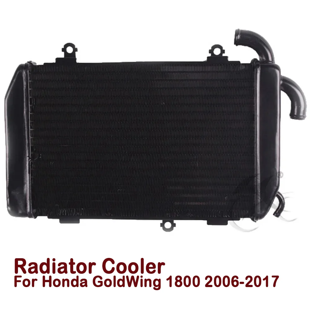 Motorcycle Radiator Cooler Cooling For Honda Gold Wing 1800 GL1800 2006-2017 GL1800BM GL1800HPNA GL1800P GL1800HP GL1800B