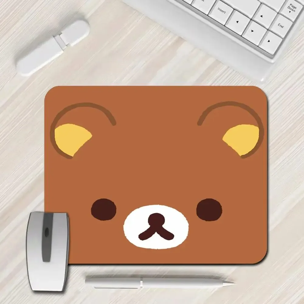 Lovely Rilakkuma Kawaii Pad Rubber Gaming Mousepad Gamer Stitching Dining Table Desk Mat PC Computer Keyboard Mat Mause Mice