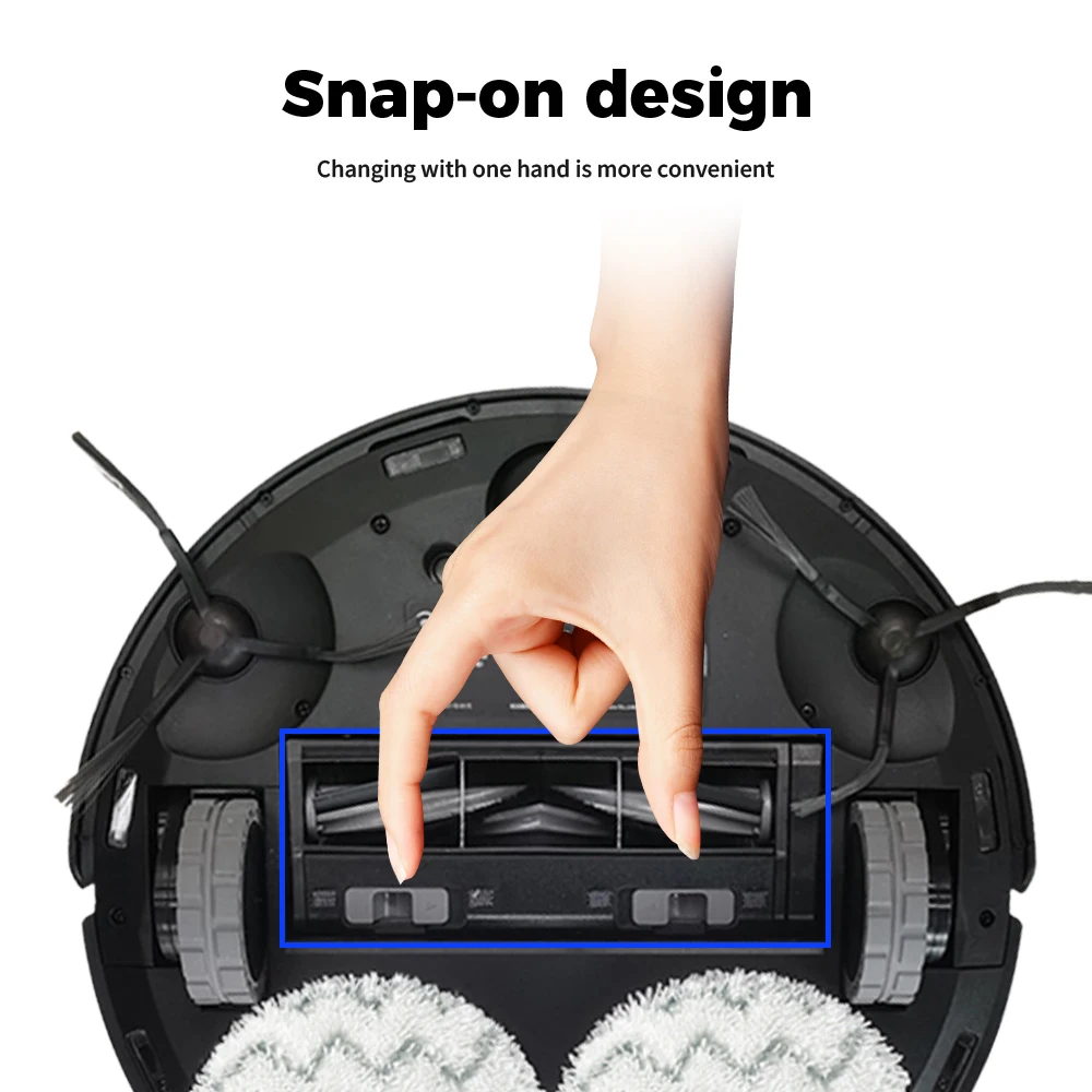 X1 T10 ملحقات الفرشاة/الغطاء الرئيسية لـ Ecovacs DEEBOT X1 OMNI/TURBO T10 OMNI/TURBO T20 PRO/X1S Pro قطع غيار المكنسة الكهربائية