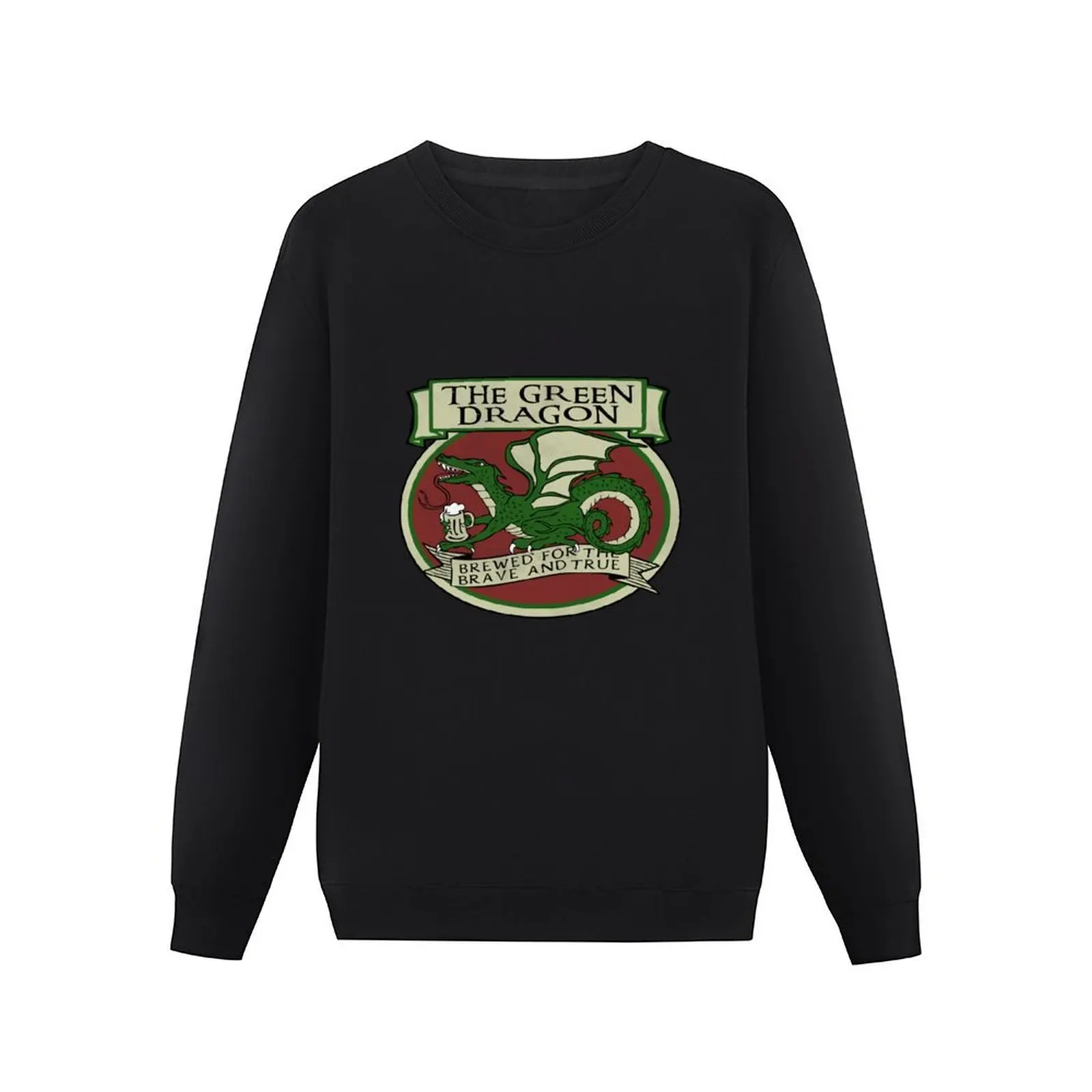 The Green Dragon Pullover Hoodie japanese style men's winter sweater autumn jacket men anime sweatshirt