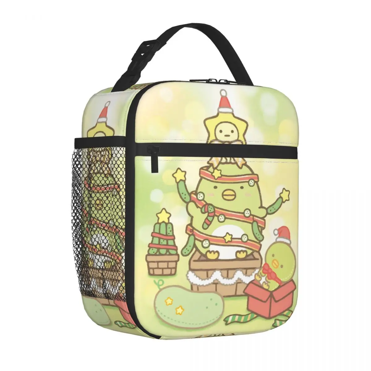 Kawaii Sumikko Gurashi Insulated Lunch Bag Portable Lunch Container Cooler Bag Tote Lunch Box Beach Picnic Bento Pouch
