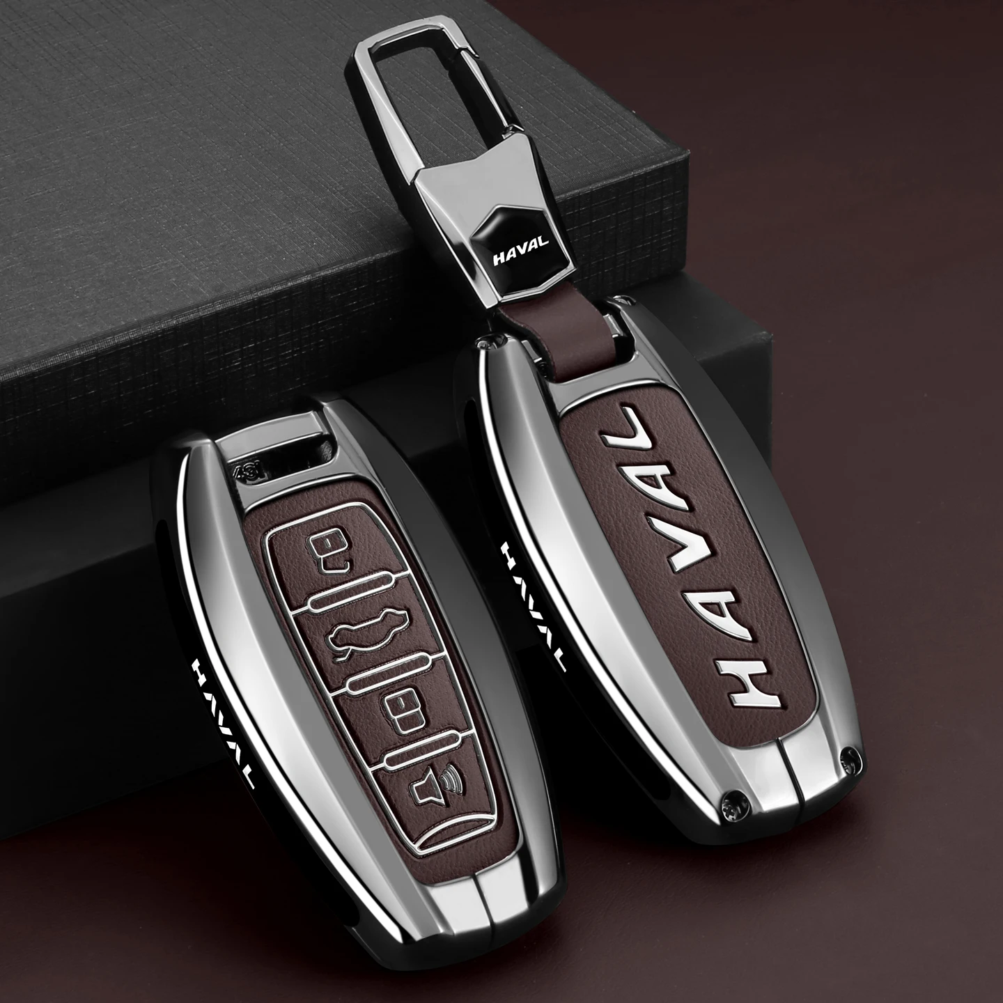 Car Key Case for Great Wall Haval Hover Jolion H1 H6 coupe H7 H4 H9 F5 F7 F7X F7H H2S Dargo Remote Cover Shell Keychain Fob