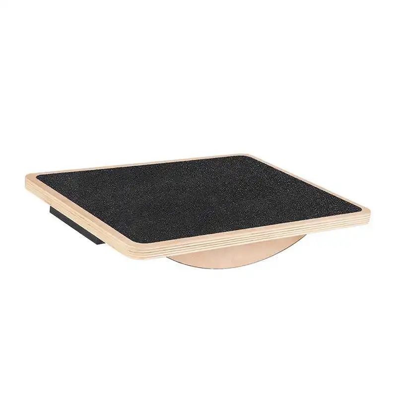 

Wooden Balance Board Training Board Solid Wood Fitness Pedal Equipment