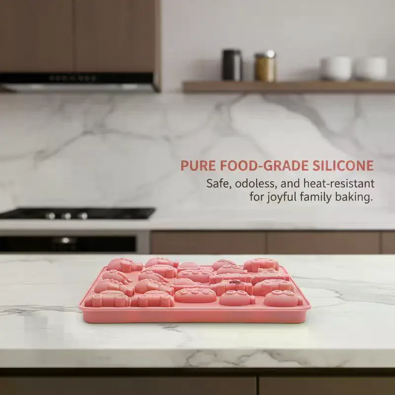 Silicone Candy Molds Shaped As Cars Planes And Other Vehicles Chocolate Molds Cake Decorations For DIY Baking Molds