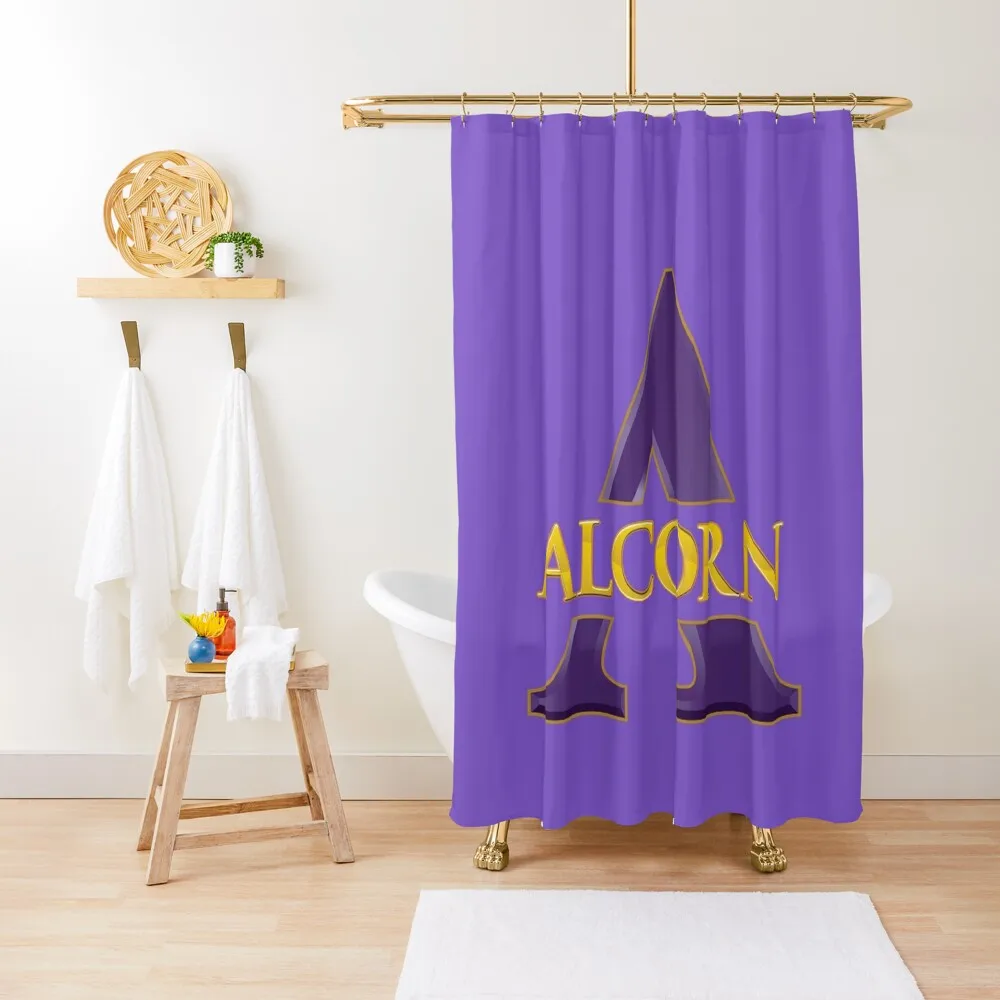 

New-Alcorn-State-logo Shower Curtain Waterproof Shower And Anti-Mold Cover Window Curtain