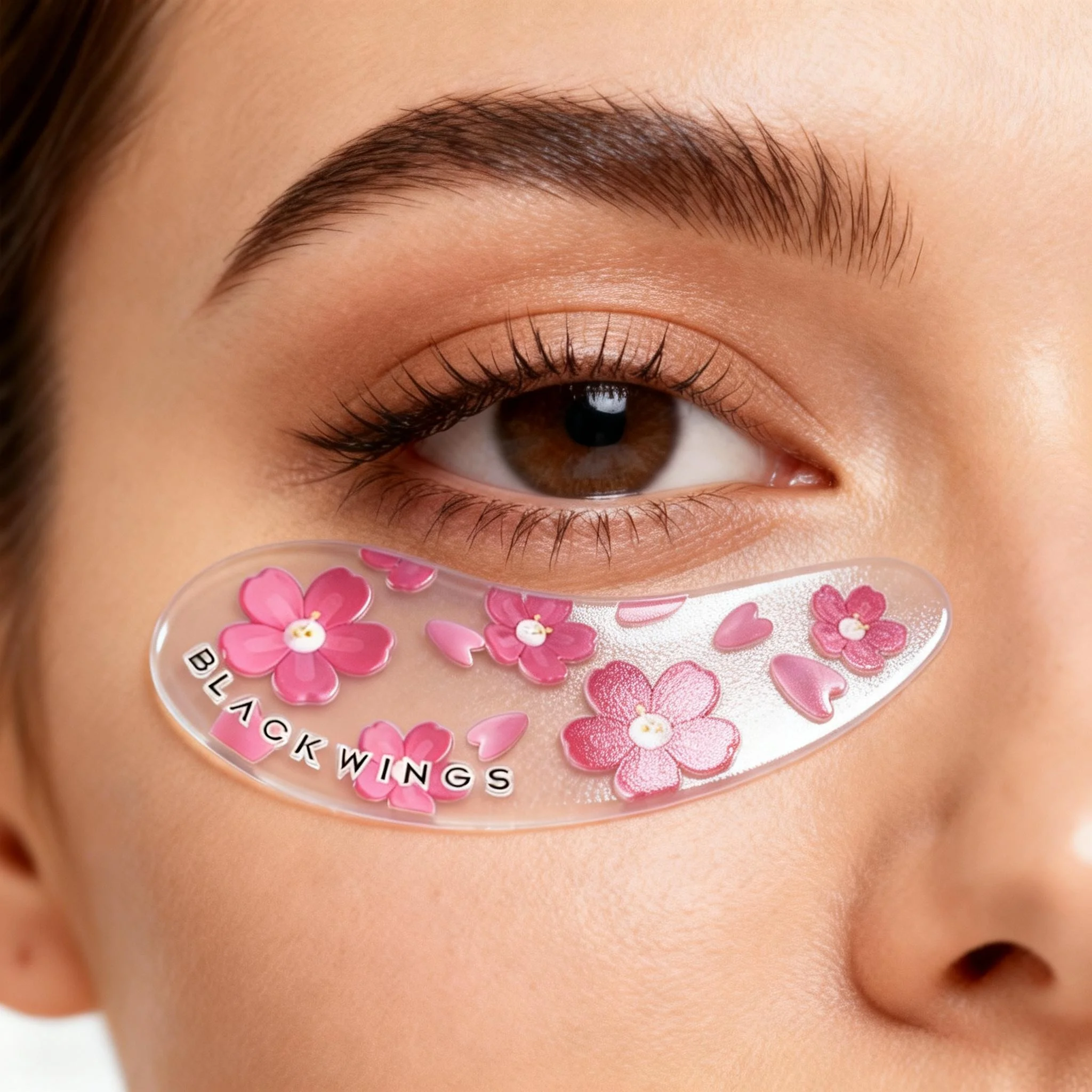 

Blackwing Design Eyelash Silicone Pads, Multi-Functional for Lash Lifting & Extension, Isolates Lower Lashes, Self-Adhesive & Re