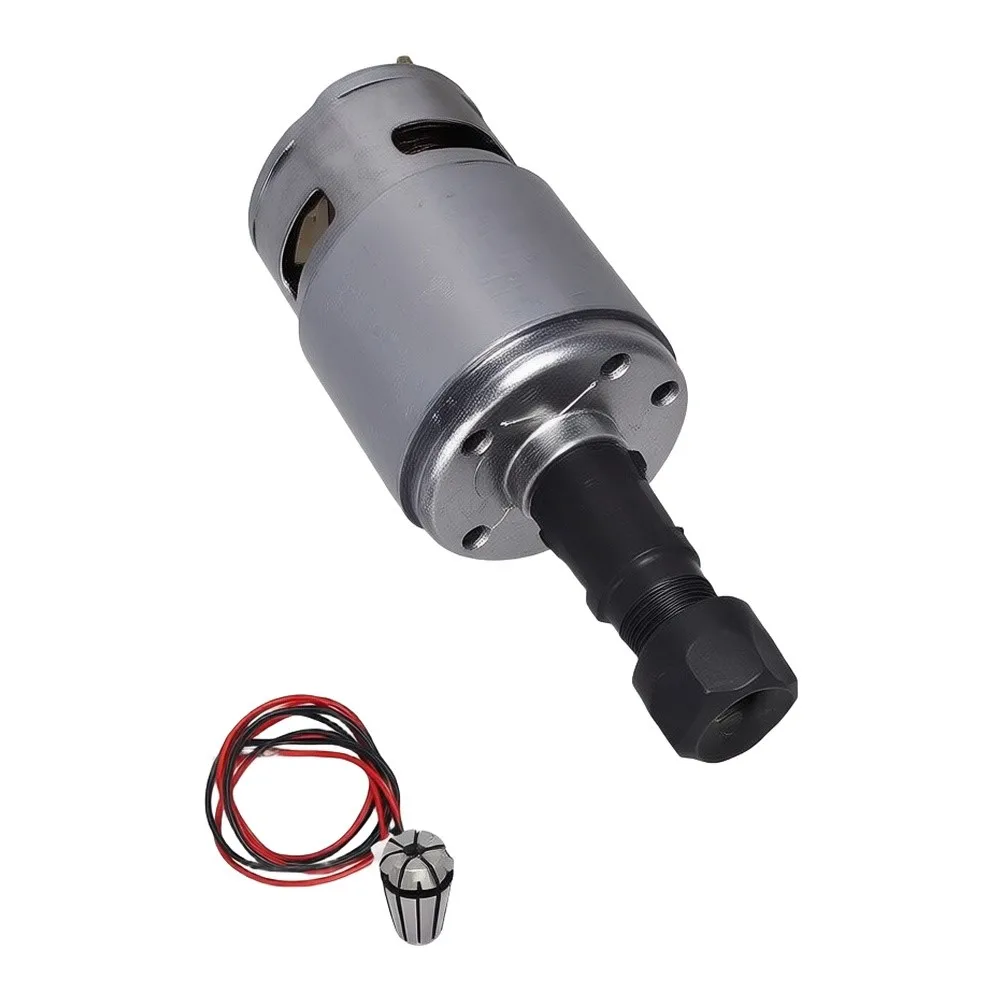 775 Motor for CNC3018 Engraving Machine 12V-24V DC Brushed with 20000 RPM 5mm Shaft and Precise Dimension Matching