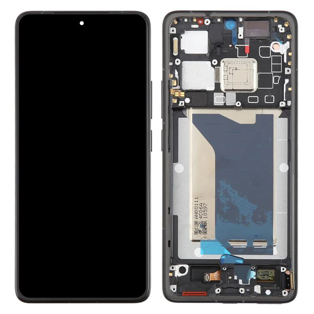 For Xiaomi Redmi K80 Pro 5G OEM Grade S OLED Screen and Digitizer Assembly + Frame (Without Logo) - Black