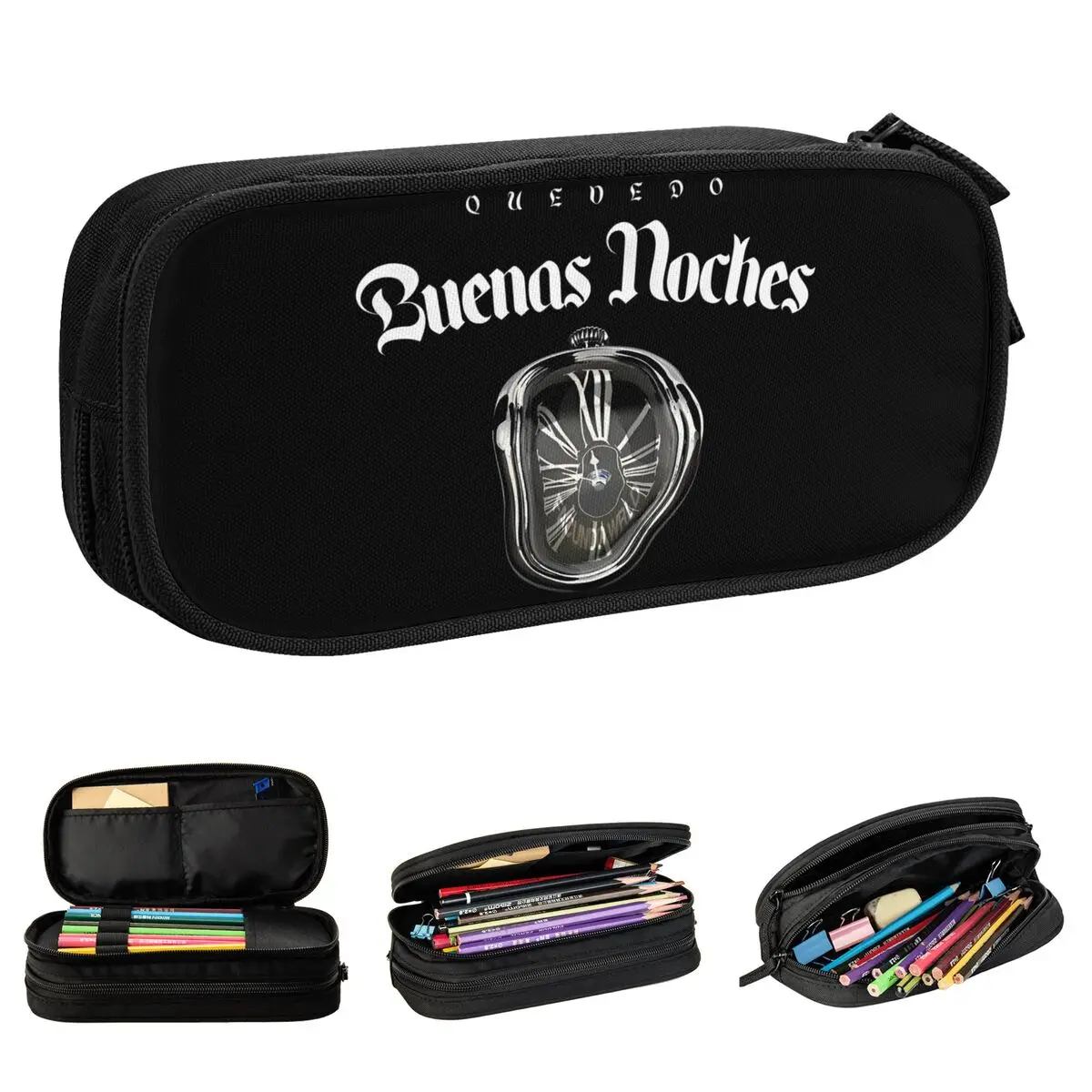 

Милый рэпер QUEVEDO Испания пеналы пеналы коробка для ручек для студентов большие сумки для хранения студентов школьный подарок канцелярские принадлежности
