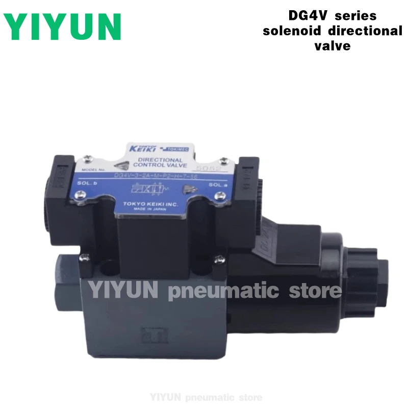 DG4V-3,5-2C,6C,7C,8C,2N,2A,2C-M,U,U1,P7L-H-7-56,50,40,60H,YIYUN pneumatic,solenoid directional valve，DG4V series