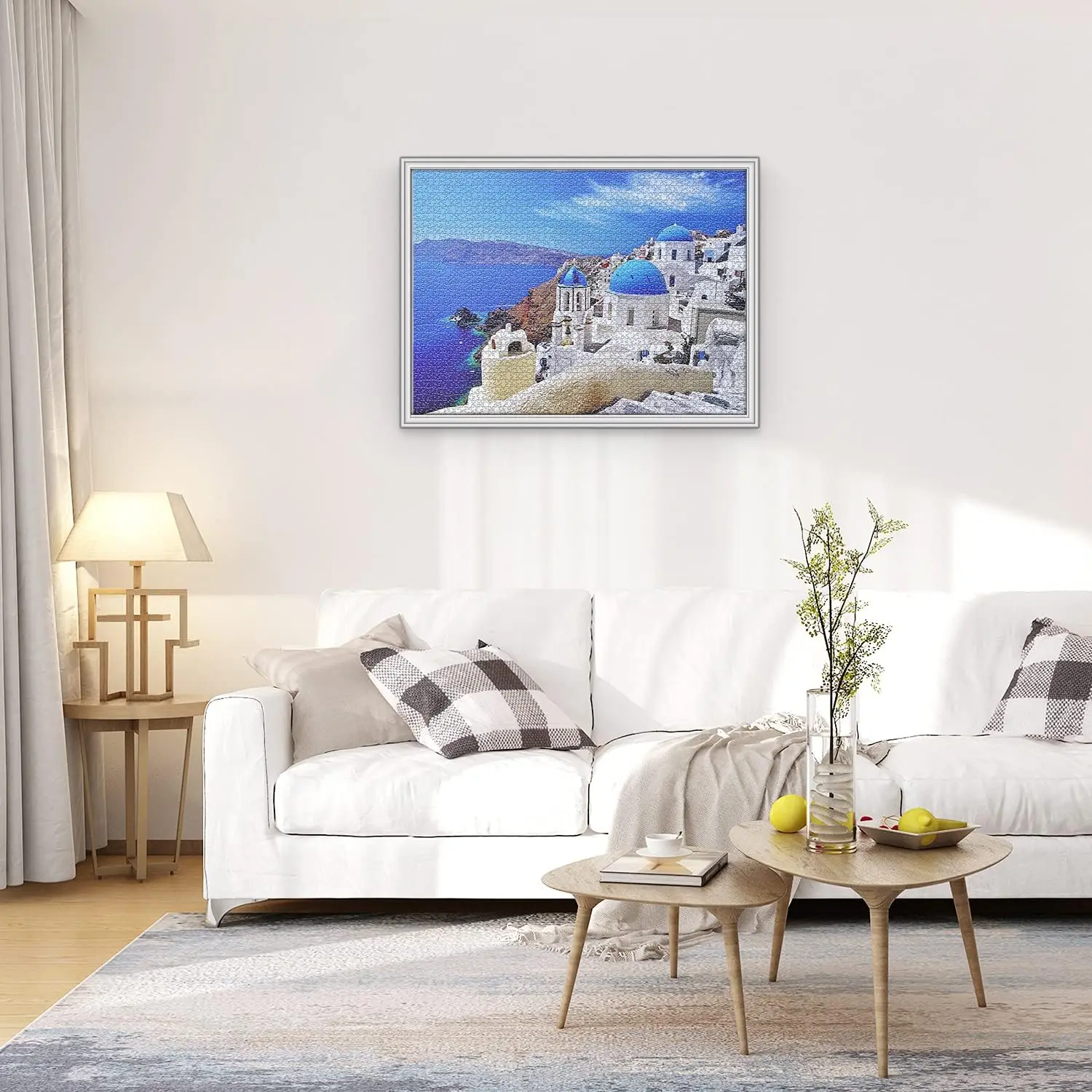 Legpuzzels voor volwassenen 1000-delige Griekenland Egeïsche Zee 1000-delige puzzels voor volwassenen